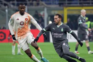 Evan N'Dicka AS Roma