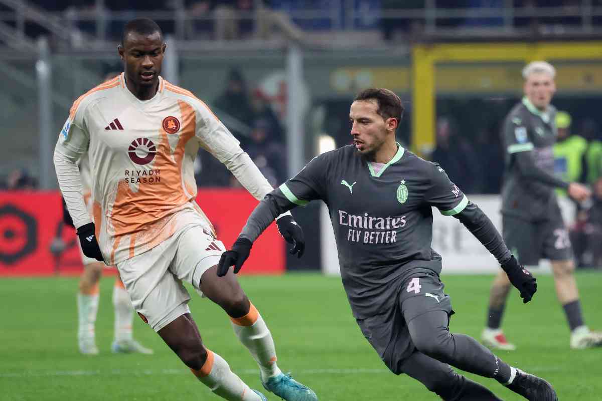 Evan N'Dicka AS Roma